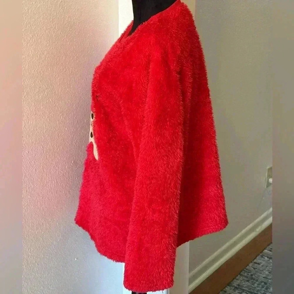 Secret Treasureres “Bake It Till You Make It” Furry Sweater - Picture 4 of 5